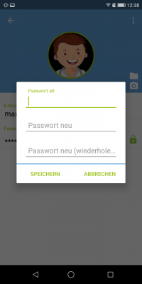 Passwort neu